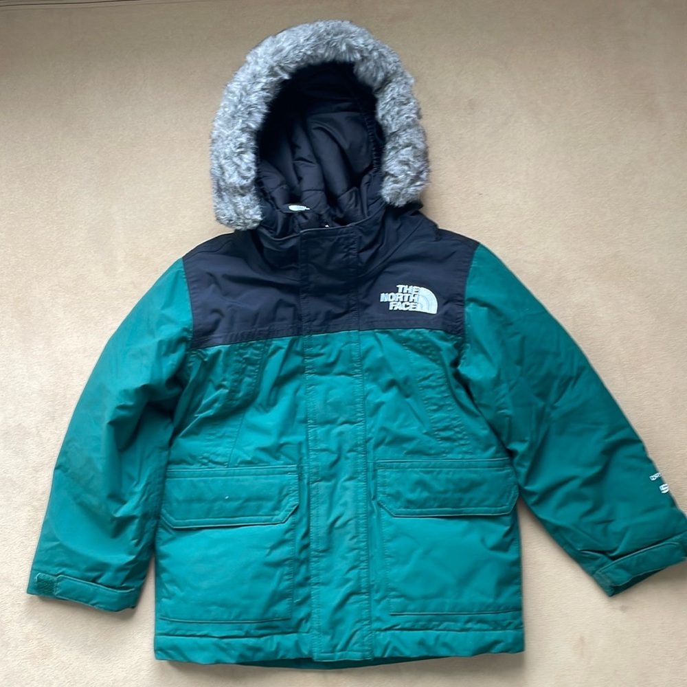 The north face kids down parka
